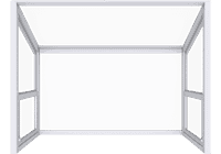 Garden window type