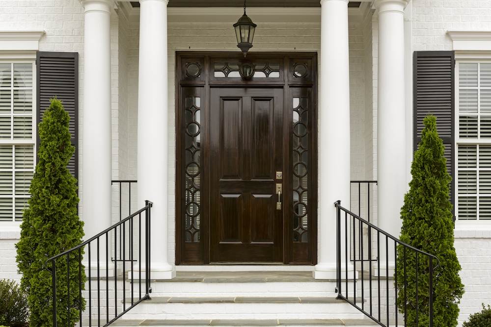 A grand entrance by Clarity Windows and Doors helps to improve your home’s curb appeal while providing security